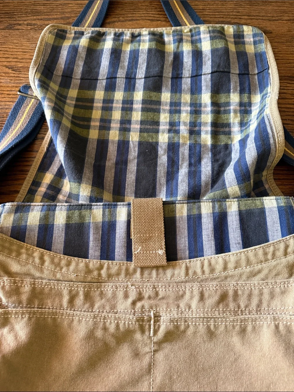 Y2K Canvas Messenger Laptop Bag Utility Crossbody American Eagle 1977